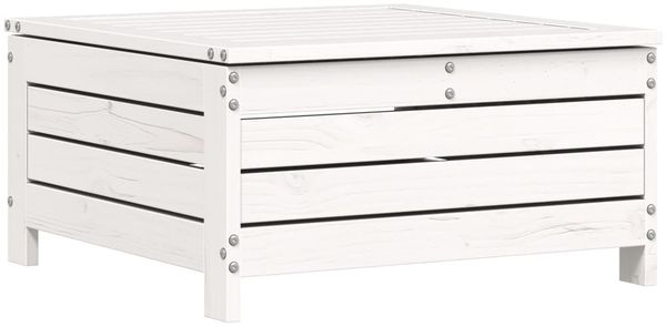 vidaXL 8-tlg. Garten-Sofagarnitur Weiß Massivholz Kiefer 3250597 Bild 7