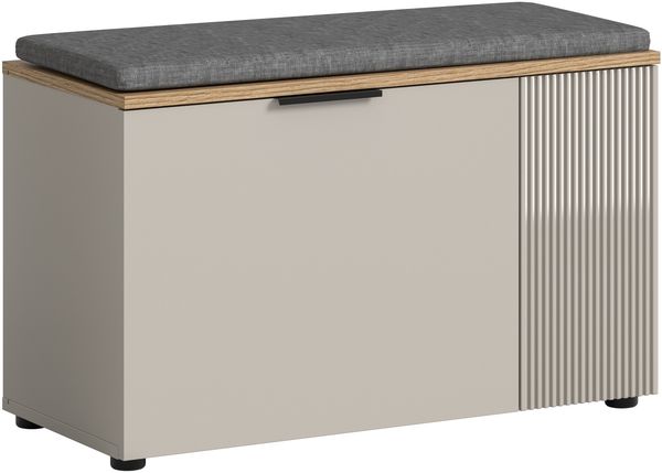 Sitzbank >Slide< in Evoke Oak - 80x48x36cm (BxHxT)