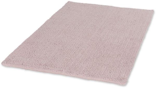 SCHÖNER WOHNEN-Kollektion Badematte Bahamas Uni, Höhe 30 mm, fußbodenheizungsgeeignet, Baumwolle, rechteckig, beidseitig verwendbar
