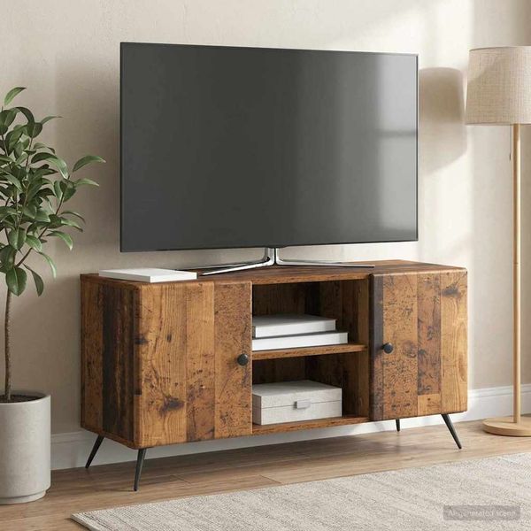 vidaXL TV-Schränk Altholz 102 x 34,5 x 50 cm Holzwerkstoff 895623