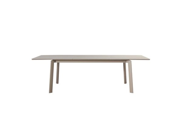 IDIMEX Gartentisch VERANO, Outdoor Tisch ausziehbar 180-260cm, Terrassen Tisch aus Alu champagner