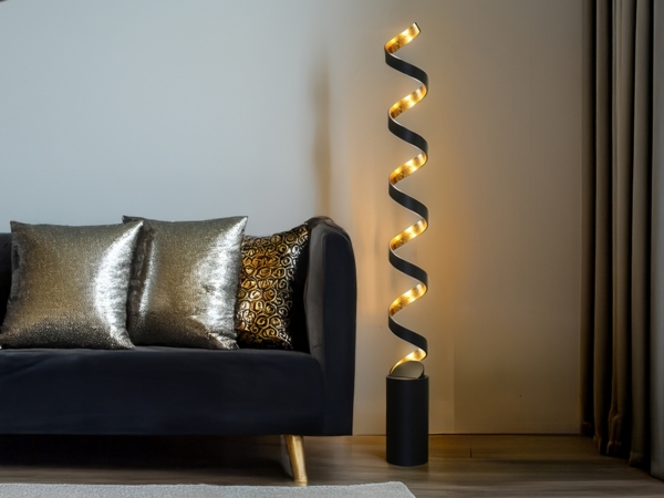Luce Design LED Helix PT10 NER Stehleuchte 1-flammig0 ECO Light Bild 1