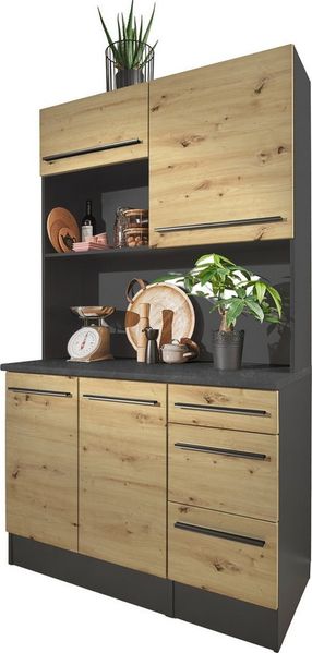 BASIC by Balculina Buffet Jazz (1-St) Breite 120cm, Türen, Schubkästen, offenes Fach