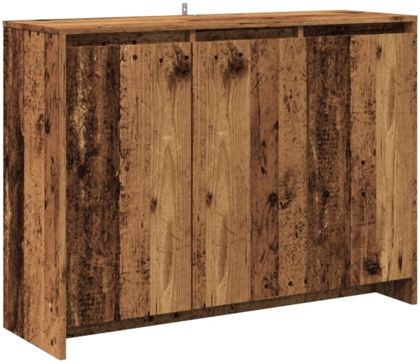vidaXL Sideboard Altholz-Optik 102x33x75 cm Holzwerkstoff 856780
