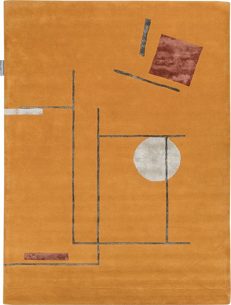 Designer Teppich - LivelyPatterns 230 x 160 cm - gold