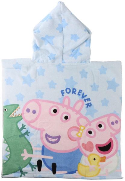 Peppa Pig Kinder Badeponcho 55 × 54 cm 100% Polyester 250 gsm Bild 2