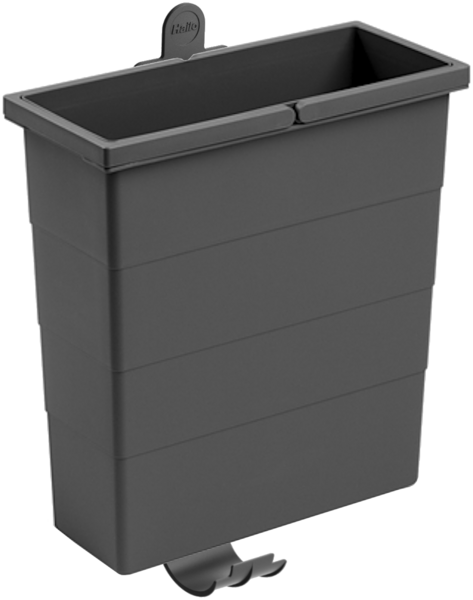 Hailo Inneneimer 1134664 ReadyBin 12L 320x 141x 350 mm mit Wandhalter