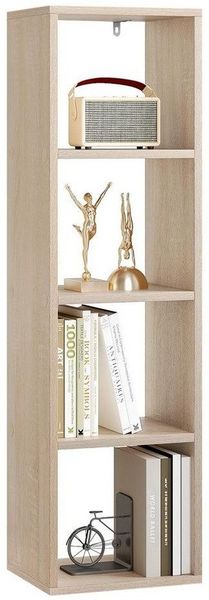 Woltu Bücherregal, 1-tlg, offenes Regal für Wohnzimmer Arbeitszimmer Kinderzimmer Büro