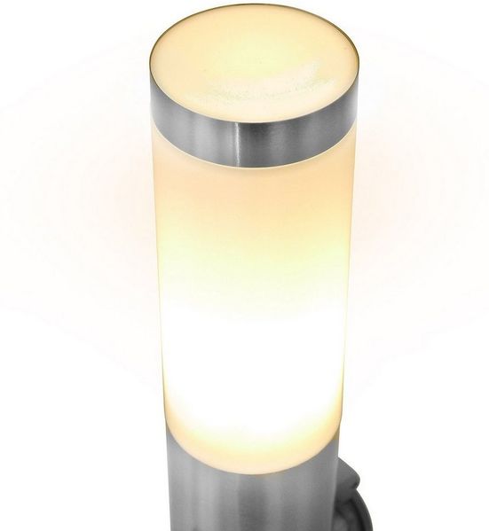 Grafner Sockelleuchte Wegleuchte Edelstahl WL10190 Gartenlampe 110 cm, für LED leuchtmittel geeignet
