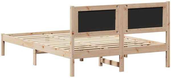 vidaXL Bettgestell mit gepolstertem Kopfteil Taupe 135 x 190 cm 878272 Bild 7