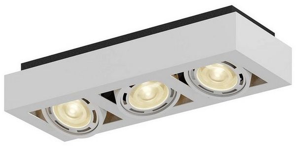 Arcchio Deckenleuchten Ronka, Metall, Weiß IP20, 3 x 11,5 W ES111 LED