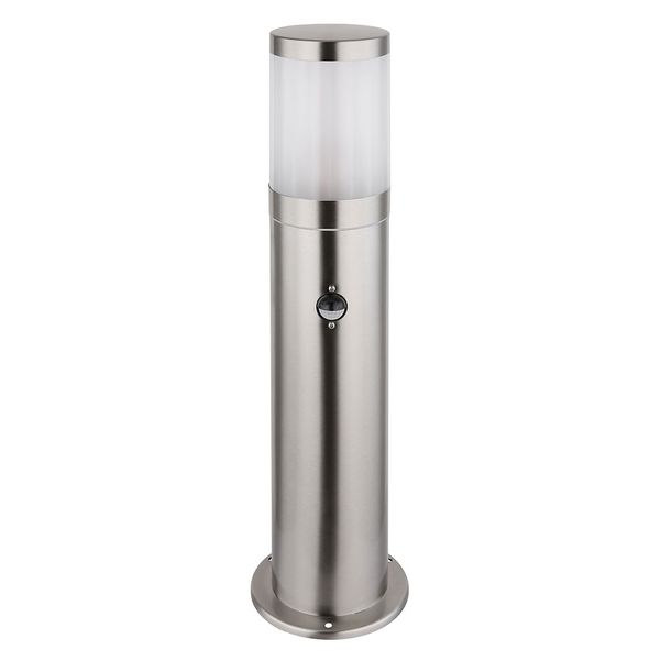 LED Stehleuchte, Außenleuchte, Edelstahl, Sensor, H 50 cm
