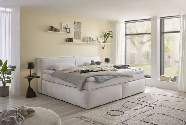 Boxspringbett Sandon 180x200 cm | 240x200 cm– Familienbett Pixie