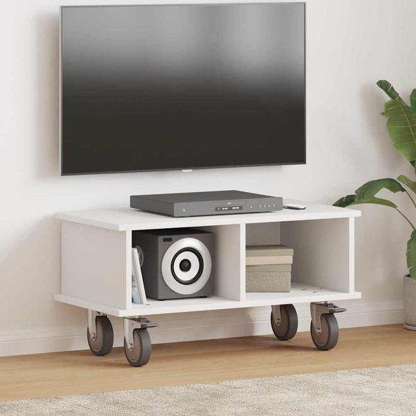 vidaXL TV-Ständer Weiß 68,5 x 35 x 35 cm Holzwerkstoff 891040
