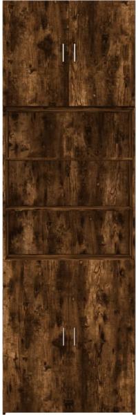 vidaXL Highboard Räuchereiche 80x42,5x249 cm Holzwerkstoff 3281361 Bild 4