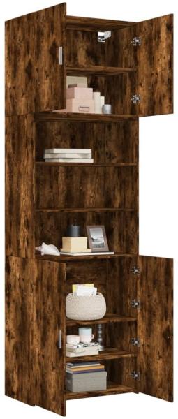 vidaXL Highboard Räuchereiche 80x42,5x249 cm Holzwerkstoff 3281361 Bild 2