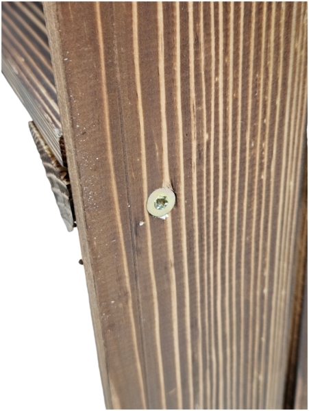 Holzkisten Geflammt 3er Set 50 x 40 x 30cm Ablage Kurz Bild 9