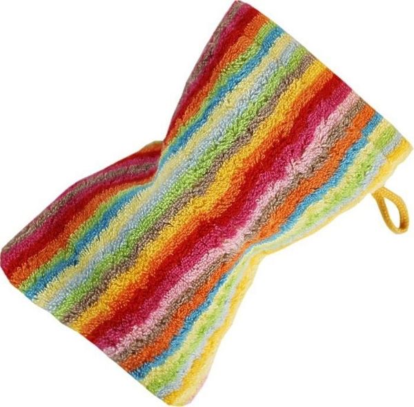 Cawö Handtücher Cawö Gästetuch Lifestyle Cube 7017, 25 Multicolour, Baumwolle (1-St)