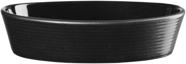 ASA Auflaufform oval, black kitchen'art