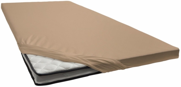 Estella Zwirnjersey Spannbetttuch für Boxspring Topper 180-200x200x7 cm bahama (095)
