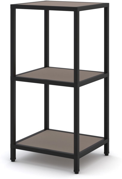 ASSMANN Regal Cubas Basalt 40x36x82cm Metall