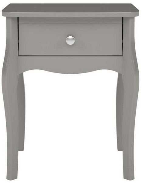 ebuy24 Nachttisch Baroque Nachttisch 1 Schublade grau.