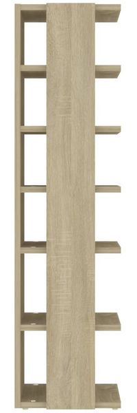 vidaXL Schuhschränke 2 Stk. Sonoma-Eiche 27,5x27x102 cm 808492 Bild 6