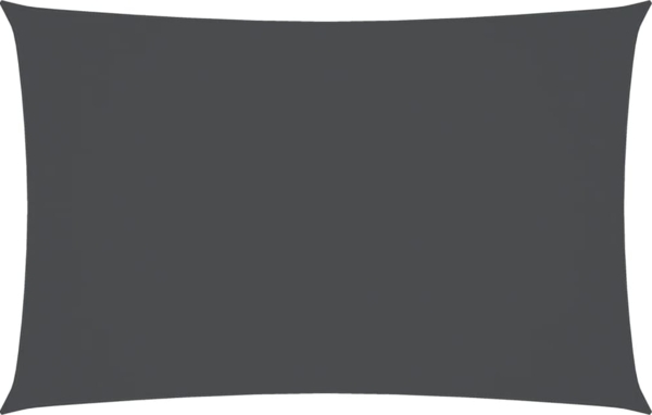 vidaXL Sonnensegel Oxford-Gewebe Rechteckig 3,5x5 m Anthrazit 135105