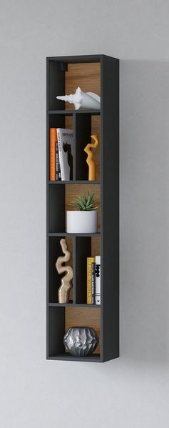INOSIGN Wandregal Toledo,Höhe 159 cm stilvolle Bücherregal, viel Stauraum, Wandregal Masse 32/159/25 (B/H/T)