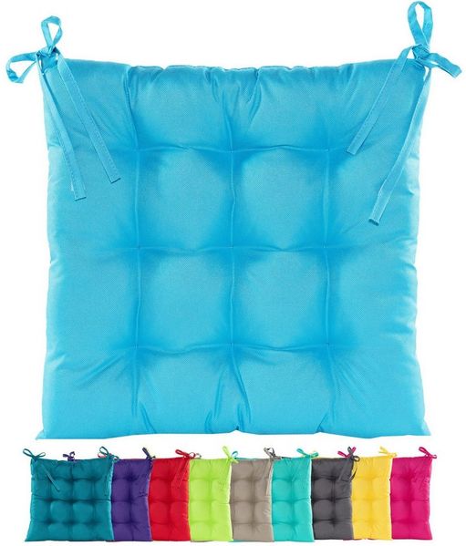 JACK Stuhlkissen JACK Outdoor 38x38 cm Sitzkissen Lounge Kissen Sitzkissen Wasserfest, mit Lotus Effekt, robust, strapazierfähig, für Innen & Außen
