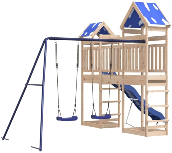 vidaXL Spielturm Massivholz Kiefer 3279127