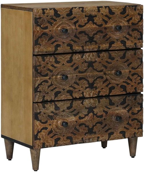 vidaXL Aufbewahrungs-Sideboard Braun 60 x 33,5 x 75 cm 4018335