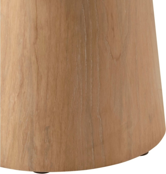 s.Oliver Beistelltisch Hemmon, mit massivem Eschenfuß, edler Echtholzplatte, Durchmesser 50 cm Bild 3