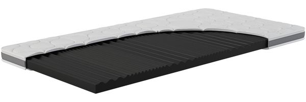 Hn8 Topper "Top Dynamic S", 100 x 200 cm, Höhe: ca. 7 cm