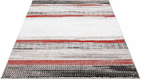 Carpet City Teppich Moda 1142, rechteckig, Höhe: 11 mm, Läufer, Kurzflor, Wohnzimmer