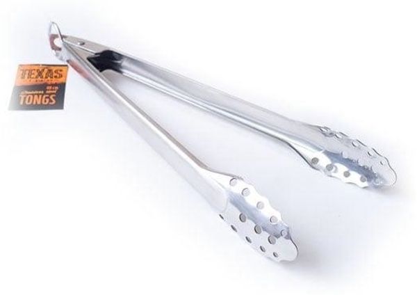 Texas_Club Grillzange aus Edelstahl 40 cm