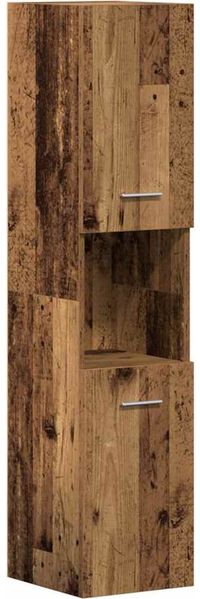 vidaXL Badezimmermöbel-Set mit Schubladen 4 pcs Altholz Holzwerkstoff 3332570 Bild 5