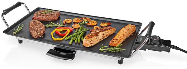 Teppanyaki-Tischgrill | Backfläche (L x B): 47.5 x 26.5 cm | 5 Wärmeeinstellungen