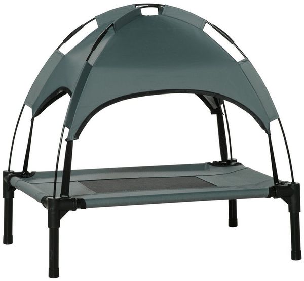 PawHut Tierbett Haustierbett mit Baldachin