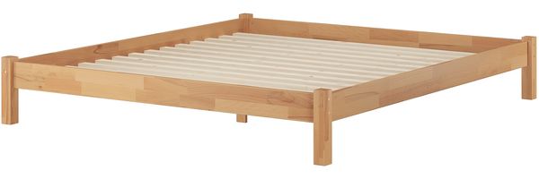 Großfamilienbett Futonbett in Übergröße 200x220 Buche Massivholz inkl. Rollrost
