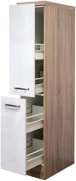Flex-Well Apothekerschrank Florenz (B x H x T) 30 x 162 x 60 cm, mit 4 Ablagen