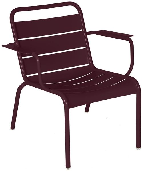 Luxembourg Lounge-Sessel Schwarzkirsche
