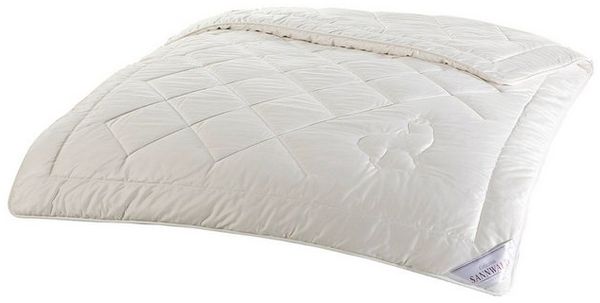Sannwald Einziehdecke Sannwald Ganzjahresdecke Peru Steppbett 135x200 cm Baby Alpaka