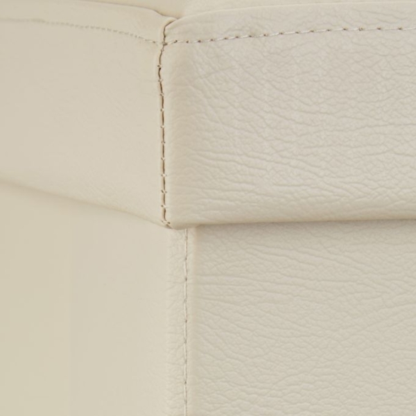 Faltbarer Sitzhocker Kunstleder Bild 6