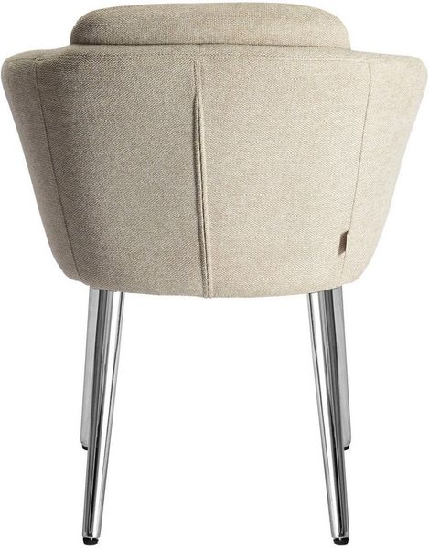 LeGer Home by Lena Gercke Esszimmerstuhl Fleur (Set, 2 St), Strukturstoff, ergonomisches Design, gesteppte Rückenlehne Bild 4