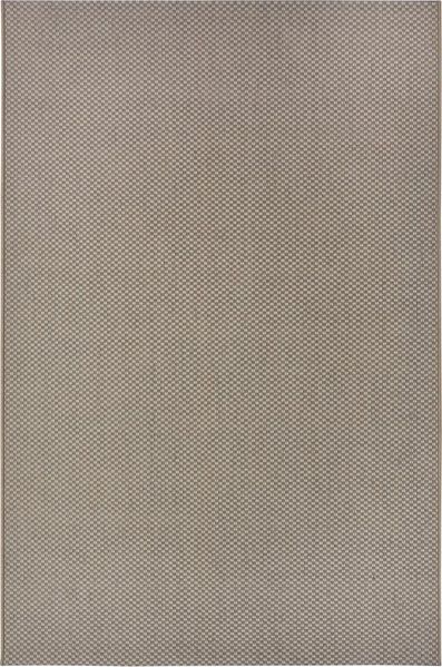 Hanse Home Pure In- & Outdoor Teppich Wetterfest – Modernes Muster, Wasserfest robuster Aussenteppich Flachgewebe für Garten, Balkon, Terrasse, Wohnzimmer –Beige, 76x150cm Bild 3