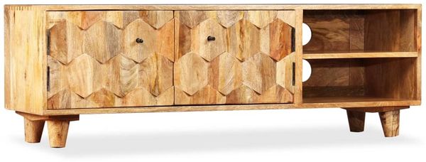 vidaXL TV-Schrank Massivholz Mango 118x35x40 cm 245136