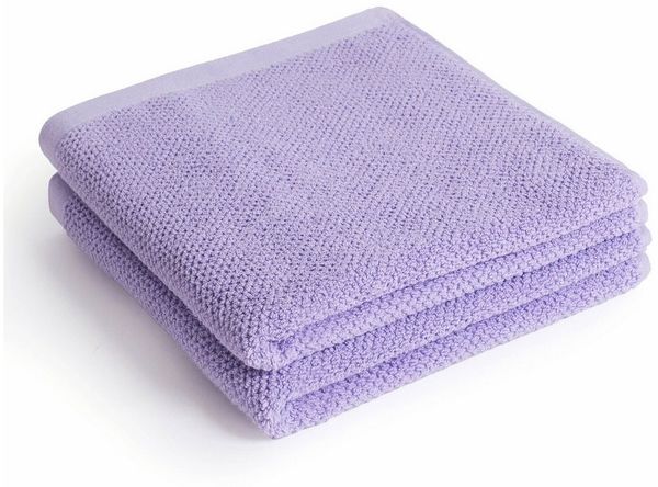 herzbach home Handtuch Set Spa 50x100cm, (2-St), 525g/m², Premium-Qualität, 100% Baumwolle, einfarbig