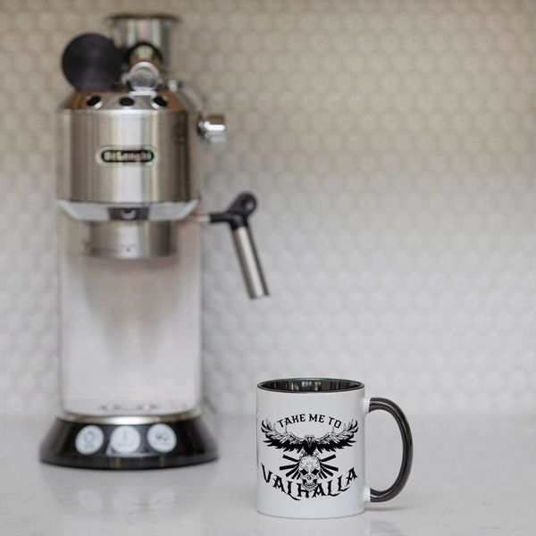 Youth Designz Tasse Take me to Valhalla Kaffeetasse Geschenk, Keramik, mit trendigem Print
