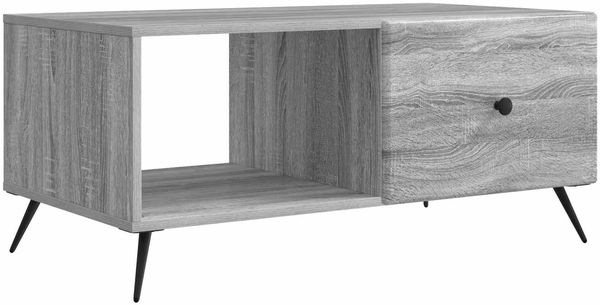 vidaXL Couchtisch Graues Sonoma 90 x 50 x 40 cm Holzwerkstoff 895651